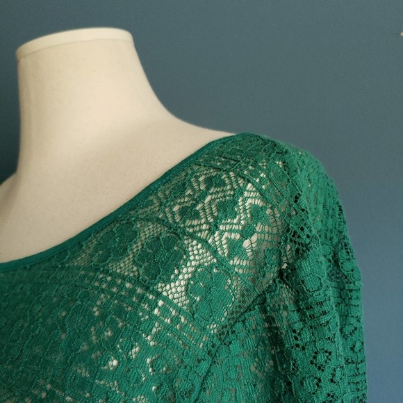 J. Crew Lace Yoke Blouse - Picture 3 of 6